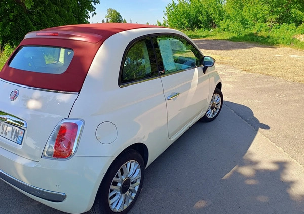 Fiat 500 cena 30999 przebieg: 45000, rok produkcji 2015 z Działoszyn małe 254